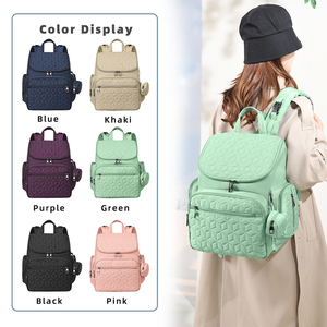 <span class=keywords><strong>Mochila</strong></span> Pañalera Personalizada <span class=keywords><strong>de</strong></span> Gran Capacidad con Correas para Cochecito, Impermeable y Multifuncional - Product Image 3