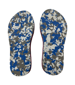 Suola all'ingrosso personalizzata in schiuma EVA antiscivolo Camo Camouflage suola di colore misto per suola Sneaker che rende il modello di colore misto morbido - Product Image 2