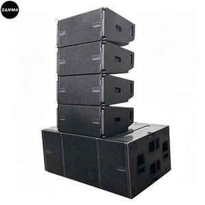 Subwoofer Activo Doble Vio S218 de 18 Pulgadas con Woofer de Neodimio, Bajos Potentes, Sonido Envolvente, 1500W, Sistema de Sonido para Escenario Resistente al Agua - Product Image 1