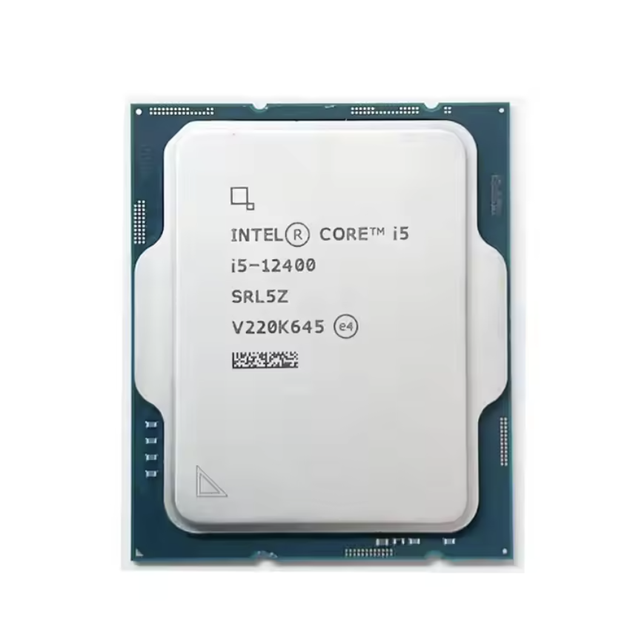 Brand New Original for Core I5 12400 12th Gen 2.5GHz LGA1700 6-Core 12nm Desktop CPU Processor Wholesale Price