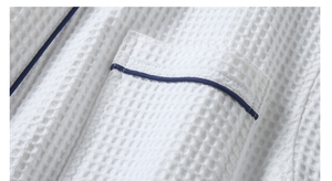 Cotone <span class=keywords><strong>bianco</strong></span> delle signore accappatoio maniche lunghe <span class=keywords><strong>kimono</strong></span> Giapponese commercio all'ingrosso Spa Accappatoi per Le Donne - Product Image 6