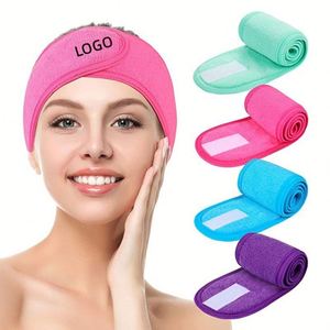 Adjustable Women Headscarf Band <b>Elastic</b> <b>Headband</b> Microfiber Hair Wrap for Face Washing Sports - Product Image 1