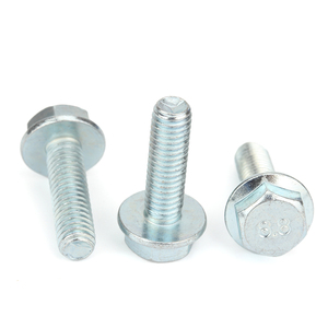 ISO 4162規格 工場価格 炭素鋼 全ねじボルトとナット グレード8.8/10.9/12.9 フランジ付き六角ボルト 六角フランジボルト - Product Image 5