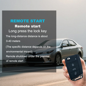 9310 ứng dụng phổ quát điều khiển xe từ xa đẩy bắt đầu nút dừng xe khởi động từ xa pke Keyless hệ thống báo động ô tô cấp - Product Image 4