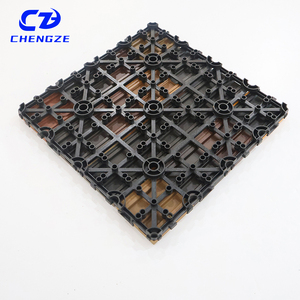 Suelo flotante DIY <span class=keywords><strong>Decking</strong></span> Tiles Suelo entrelazado al aire libre 30*30cm - Product Image 6