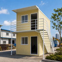 20Ft 40Ft Vorgefertigtes Luxus-Stahlhaus Schnelle Installation Modulares Faltbares Containerhaus für Camping oder Kleine Büronutzung