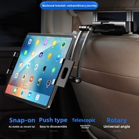 Support de tablette pour appuie-tête de siège arrière de voiture, support extensible pour iPad, support pliable pour téléphone portable en voiture, modèle YY-555