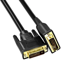 DVI 케이블 DVI 24 + 1 DVI-D 남성에서 남성 케이블 1.5m 2m 3m 5m 블랙 컬러