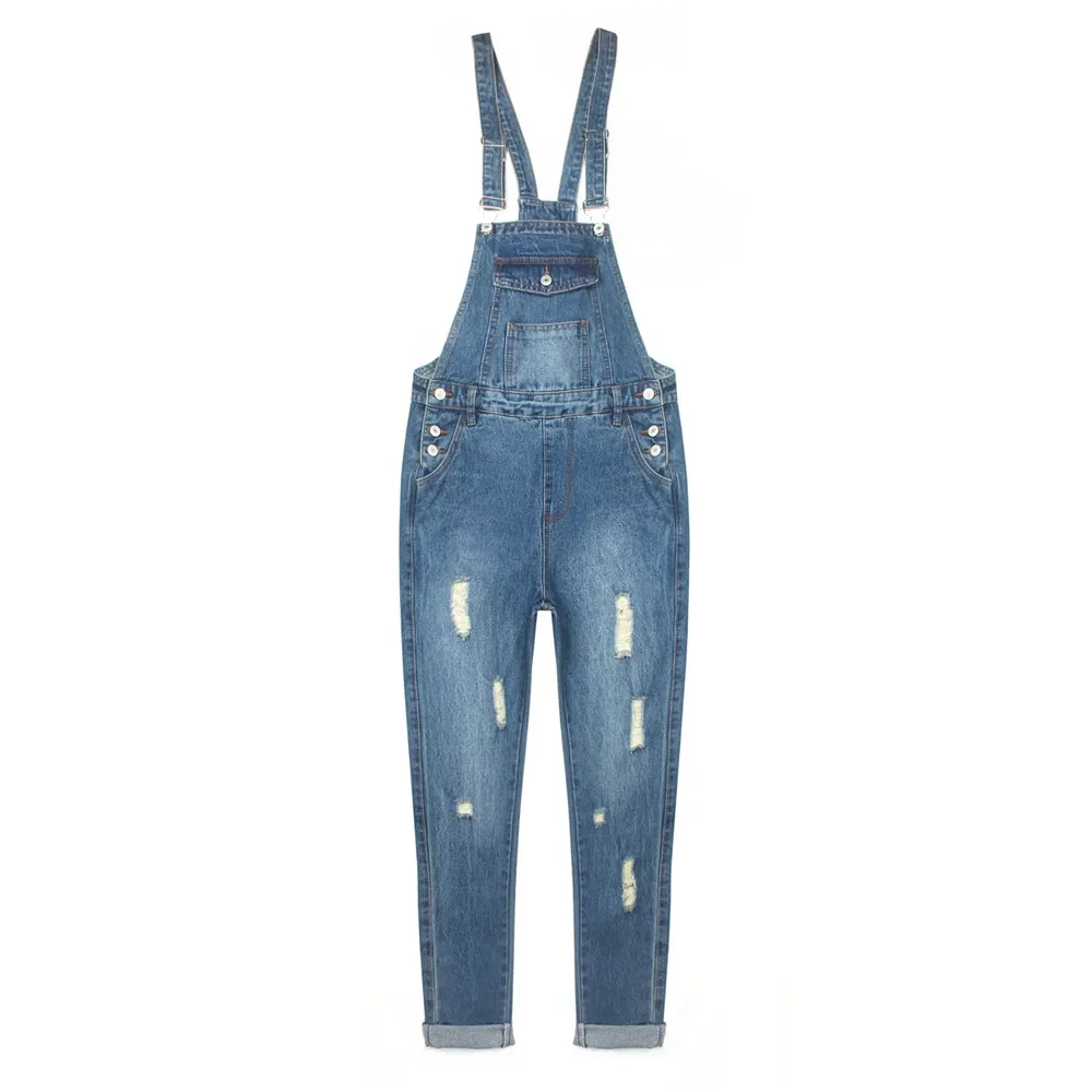 Gzy Boyfriend Jarretel Jeans Lichtblauw Vintage Dames Denim Meisjes Womens Tuinbroek Voor Vrouwen Voorraad