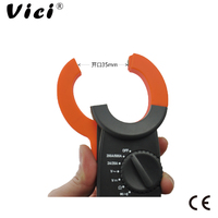Testeur numérique VICI 2000 comptes 35mm résistance ouverte 600A AC pince ampèremétrique DM201