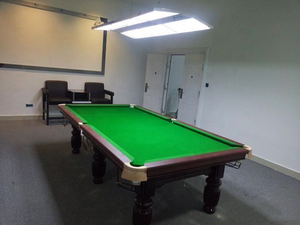 <span class=keywords><strong>Table</strong></span> de billard de luxe standard en ardoise avec poches en cuir et rails en bois massif - Product Image 2