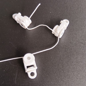 Glissière pour <span class=keywords><strong>rideau</strong></span> à plis ondulés en S pour rails de rideaux électriques automatiques motorisés - Product Image 3