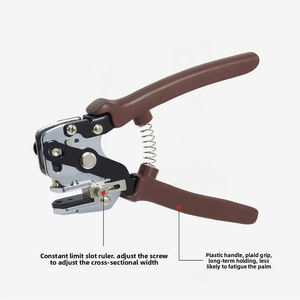 <span class=keywords><strong>Pince</strong></span> <span class=keywords><strong>à</strong></span> poinçonner multifonctionnelle en métal fin, kit de pinces <span class=keywords><strong>à</strong></span> poinçonner pour la fabrication de bijoux DIY, la réparation électronique et la fabrication de bracelets de montre - Product Image 3