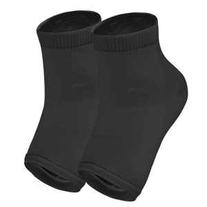 Chaussettes en gel <span class=keywords><strong>pour</strong></span> les talons, hydratantes, spa, pieds fissurés, bout ouvert, doublure en silicone, respirantes, douces, anti-dessèchement, soin des pieds, femmes, hommes - Product Image 6