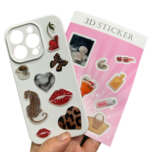 Adesivi 3D Decorativi Personalizzati per Telefoni Cellulari, Formato <span class=keywords><strong>A5</strong></span> A6, Design alla Moda con Effetto Cristallo - Product Image 2