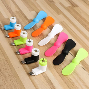 Wholesale 3-In-1 <b>Mini</b> Phone Cooling Fan Portable <b>USB</b> Smartphone Smart Home Product - Product Image 1