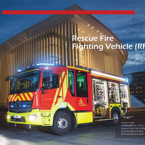 Nuevo Camión de Bomberos ZIEGLER ARFF con Motor Diésel de Rescate, Tracción 6x4 4X4 - Product Image 2