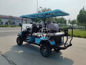 Voiturette de golf électrique panoramique 8 places, batterie haute capacité, forte capacité de charge, livraison rapide dans le monde entier - Product Image 6