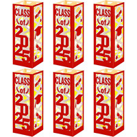 Graduation Lanterne Papier Abat-Jour Bougie Décorer Fête LED Décorer avec Bougie Veilleuse
