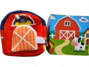 Plush Barn <b>Toys</b>, Infant and Toddler <b>Educational</b> <b>Toys</b>, Sensory <b>Toys</b> for Young Children, Farm Rattle Dolls - Product Image 4