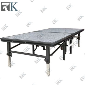 เวทีพับได้แบบพกพาพร้อมบันได  แท่นเวทีเคลื่อนที่สำหรับงานแต่งงาน - Product Image 3