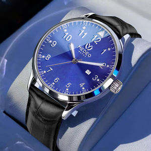 <strong>Homage</strong> Men's Leather Quartz <strong>Watch</strong> New Waterproof Luminous Double Calendar Men's <strong>Watch</strong> Ultra-thin Quartz Sport Chronograph <strong>Watch</strong> - Product Image 3