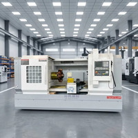 Torno CNC de Tipo Chino CK6163 con Cama Giratoria de 630 mm y Sistema CNC