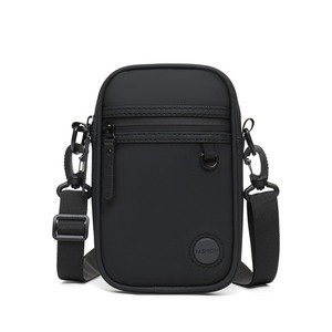 Fashion Sling Bag Nylon Small Lightweight Zipper Closure Embossed Logo All Seasons Daily Use Men's Messenger Bag - Product Image 4