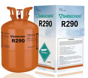 Cina SHINGCHEM India ch3ch2ch3 propano r290 gas prezzo gas propano prezzo refrigerante r290 in vendita