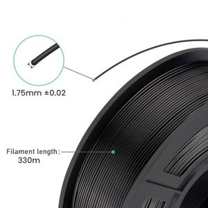 Giá bán buôn New cao cấp PLA ABS nhựa Filament 5 kg/cuộn (11lbs) 1.75 mét 3 mét cho lớn <span class=keywords><strong>3D</strong></span> máy in sử dụng PLA ABS Filament - Product Image 4