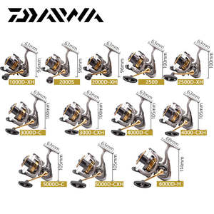 Moulinets de pêche à lancer en métal d'eau salée et de rivière <span class=keywords><strong>DAIWA</strong></span> AGGREST LT 1000D-XH/2000S/2500/<span class=keywords><strong>3000</strong></span>-<span class=keywords><strong>CXH</strong></span>/4000D-C/5000D-<span class=keywords><strong>CXH</strong></span>/6000D-H d'origine - Product Image 2