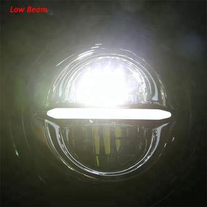 Luce a Led per moto per <span class=keywords><strong>Royal</strong></span> Enfield <span class=keywords><strong>Continental</strong></span> <span class=keywords><strong>GT</strong></span> 650 accessori cromo nero per faro da 7 pollici <span class=keywords><strong>Continental</strong></span> <span class=keywords><strong>GT</strong></span> 650 Led - Product Image 6