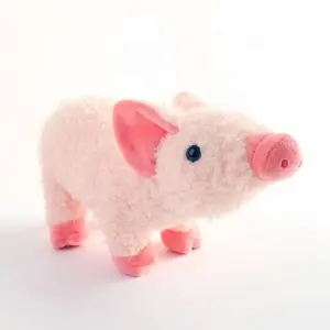 Pembe Piggy peluş bebek yılbaşı yastık çocuk peluş oyuncak Piggy pembe Piglet