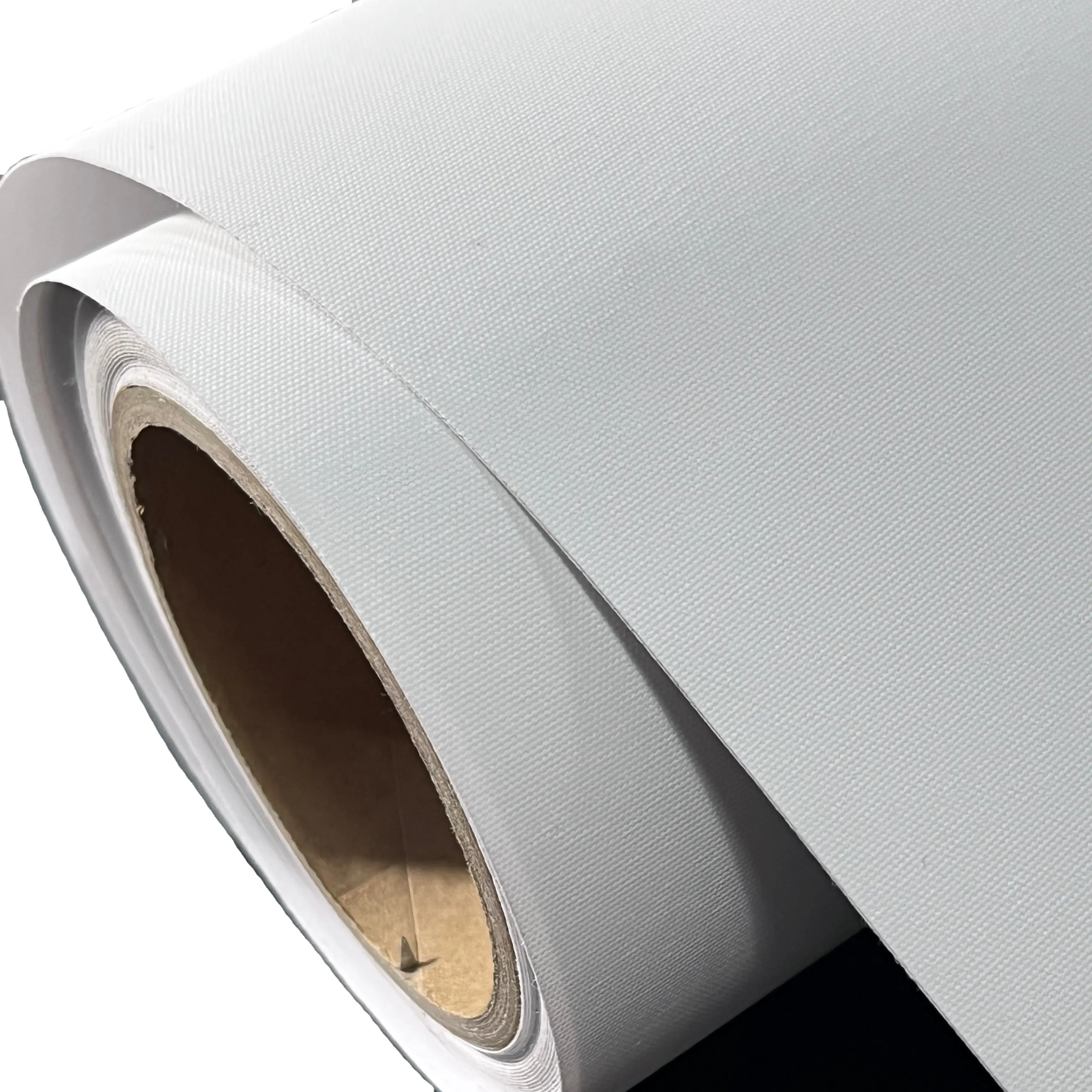 Kertas Dinding Gulungan Kanvas Poliester Perekat Diri Putih Dapat Dilepas Kupas dan Tongkat untuk Pencetakan dan Dekorasi Interior