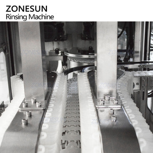 เครื่องล้างขวดพลาสติกและแก้วอัตโนมัติ ZONESUN ZS-WB02A ความจุสูง พร้อมระบบทำความสะอาดด้วยน้ำและอากาศ - Product Image 4