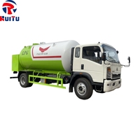 Nouveau camion-citerne GPL HOWO 4X2 10000-14000L pour le transport et la ravitaillement de gaz propane liquide