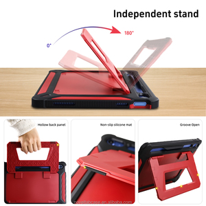 Nouvelle coque robuste pour <span class=keywords><strong>iPad</strong></span> A16 2026 avec poignée et support pliable - Product Image 6