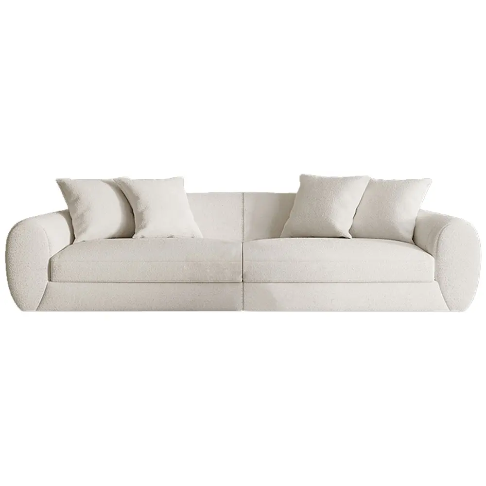 Couch Loves eat leichte Luxus Berber Fleece Sofa Einzels tuhl Nordic Wohnzimmer moderne Couch Leder Schwamm Sofas