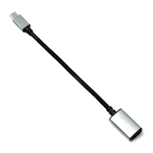 3.0 USB caricabatterie rapido tipo cavo C OTG nuovo modello 2020 3A giacca in PVC compatibile con 1m 1.2m treccia per Computer Android - Product Image 4