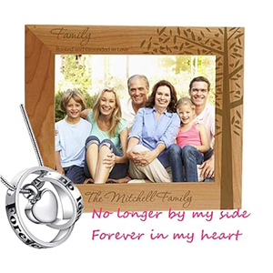 Les bijoux <span class=keywords><strong>de</strong></span> crémation ne sont plus à mes côtés, ils seront <span class=keywords><strong>toujours</strong></span> dans mon cœur. "Pendentif commémoratif d'urne <span class=keywords><strong>de</strong></span> collier <span class=keywords><strong>de</strong></span> centre du père - Product Image 5