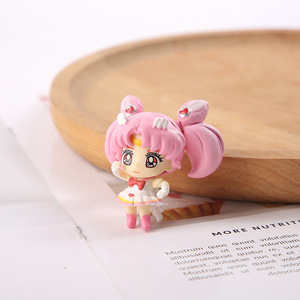 Set de Figuras de <span class=keywords><strong>Sailor</strong></span> <span class=keywords><strong>Moon</strong></span> y Chibiusa en Pose, Ideal para Amantes del <span class=keywords><strong>Anime</strong></span>, Decoración de Escritorio e Ideas de Regalo Únicas - Product Image 5