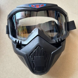 Rétro Rétro Vélo Moto <span class=keywords><strong>Masque</strong></span> Équitation Lunettes de Soleil Pare-Brise Véhicule Tout-Terrain Sport Casque <span class=keywords><strong>Masque</strong></span> Cyclisme Extérieur - Product Image 3