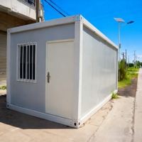 Maison conteneur modulaire à assemblage rapide de 20 pieds, de qualité industrielle, préfabriquée, design moderne, garantie 5 ans