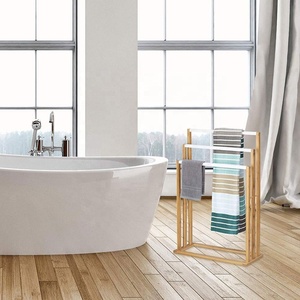 Soporte <span class=keywords><strong>de</strong></span> madera <span class=keywords><strong>de</strong></span> bambú <span class=keywords><strong>para</strong></span> toallas, soporte <span class=keywords><strong>para</strong></span> toallas, estante <span class=keywords><strong>de</strong></span> <span class=keywords><strong>baño</strong></span> <span class=keywords><strong>para</strong></span> <span class=keywords><strong>baño</strong></span> y toallas <span class=keywords><strong>de</strong></span> mano - Product Image 6