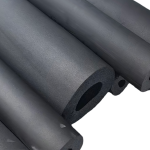 Tube en mousse de caoutchouc noir pour climatiseur, isolation en mousse pour tuyaux en cuivre, fournisseur d'isolation industrielle pour systèmes CVC - Product Image 5