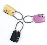 Cadenas à combinaison fiable en alliage de zinc, serrure de sécurité à 3 chiffres pour casier de gym et valise de voyage