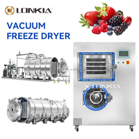 Fruit En Groenten Vacuüm Vriesdroger Machine Industriële Lyofilisator Fruit Vriesdroger Machine Voor Huisdiervoer Gevriesdroogd Voedsel