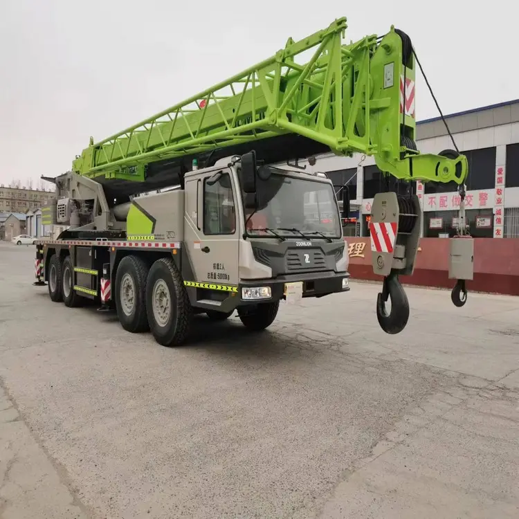 Low Price Used Zoomlion ZTC800V 80 ton Telescopic Boom Truck Crane Made in China Zoomlion 70 ton 80 ton 100 ton Cranes