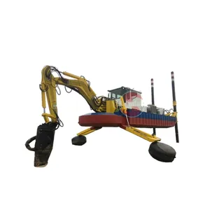 Reclam ation Cutter Saugbagger Amphibious Multifunktion bagger Sand maschine Amphibien bagger