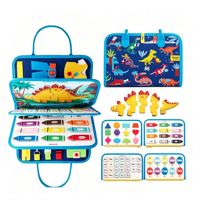 Tableau d'activités en feutre DIY, aides pédagogiques éducatives pour enfants, jouet sensoriel pour nourrissons et tout-petits